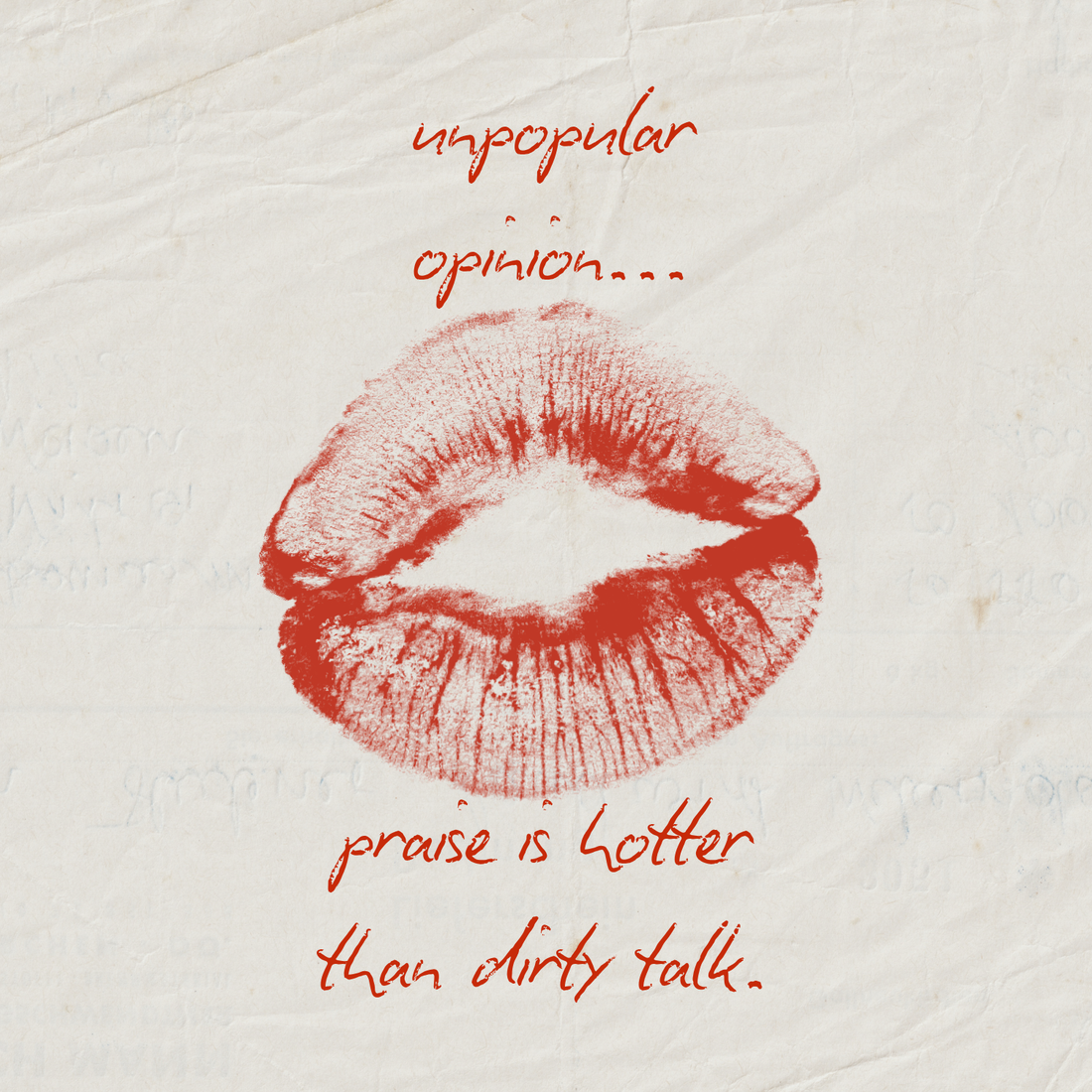 Is praise kink the new dirty talk?