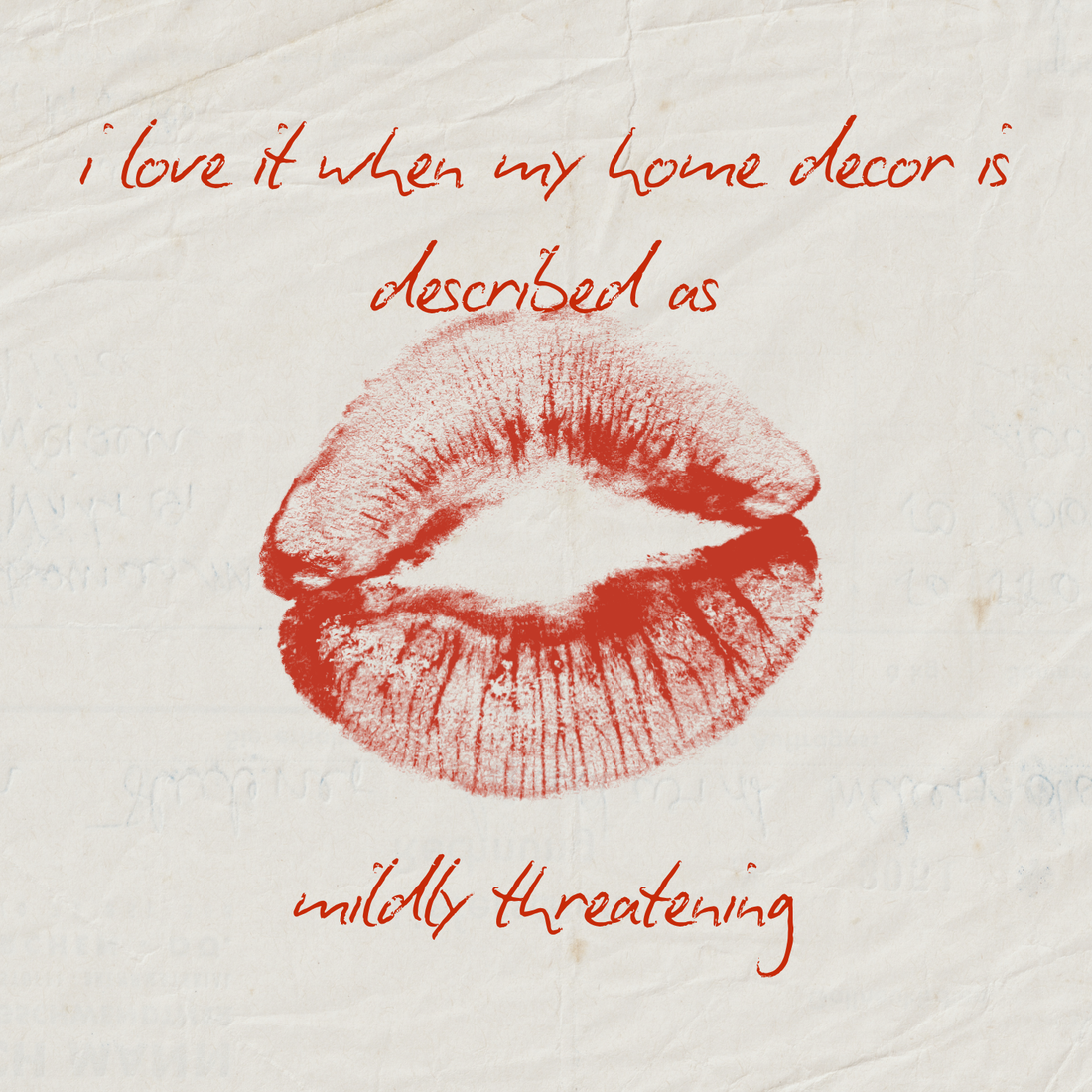 The feminine urge to collect tiny, dangerous objects!